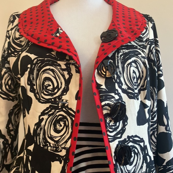 An Ren New York artistic topper reversible coat XS - Picture 13 of 15